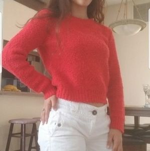 Red sweater
